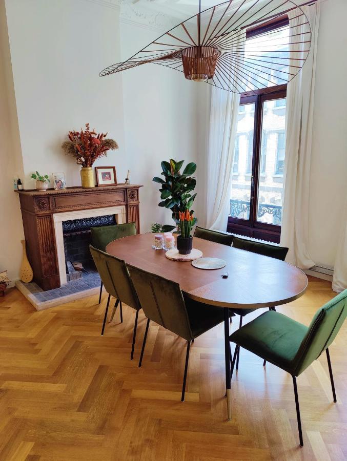 Traditional Chic, High Ceilings' Apt Aircos And Garage أنتويرب المظهر الخارجي الصورة